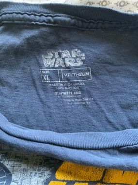 Star Wars Men's Navy Graphic Crewneck Sweater